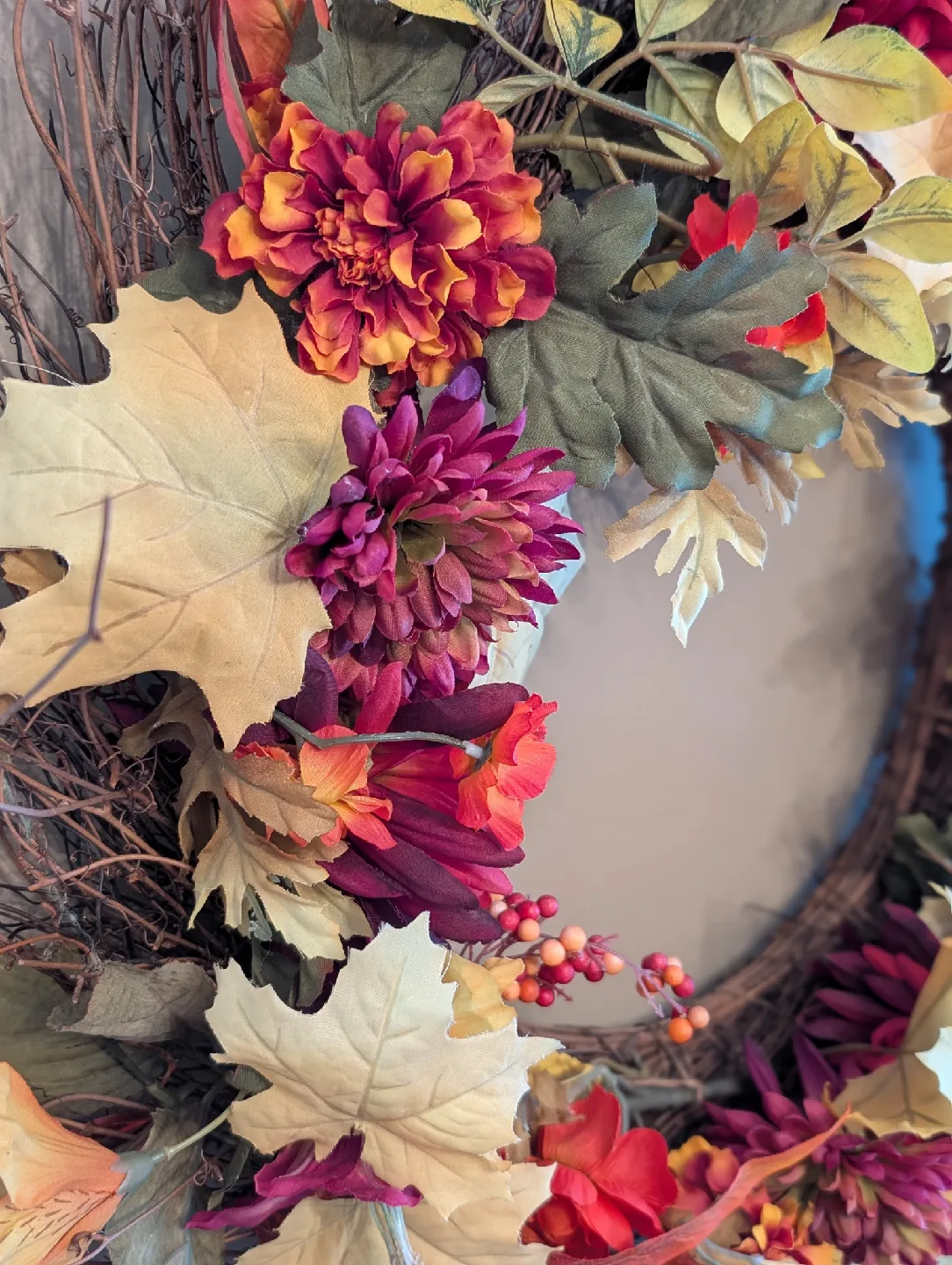 GORGEOUS High-end FALL Wreath 🧡 image indicator(2)
