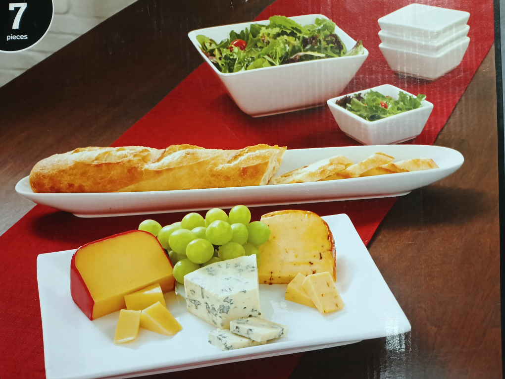 Home Trends 7 Piece Porcelain Serving Set
