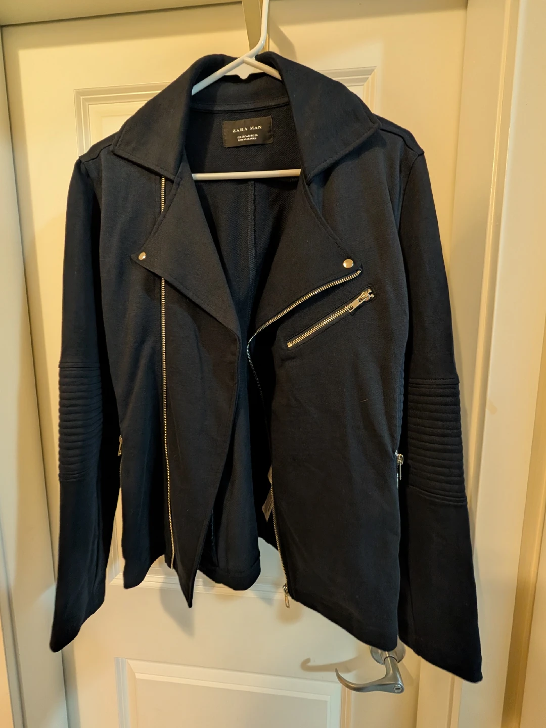 Zara Man Black Jacket Size S
