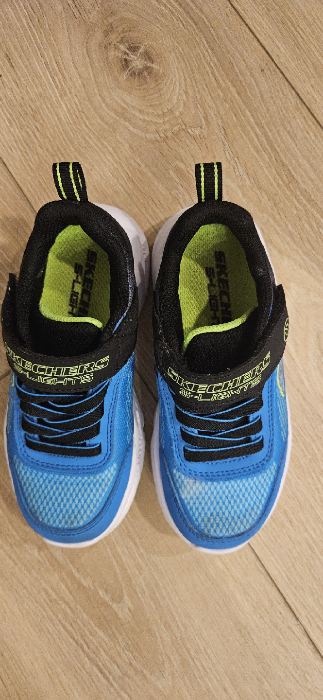Skechers S-Lights  Size US 11 kids Blue - photo 2