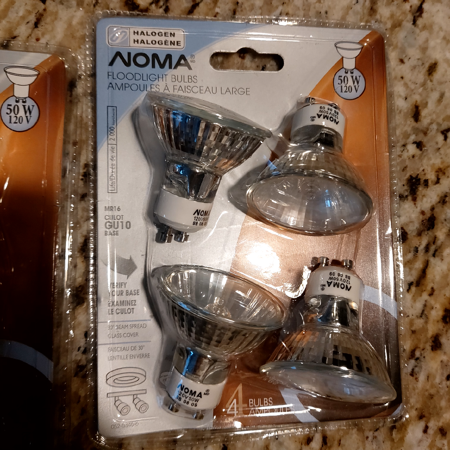 NOMA Halogen Floodlight Bulbs (4-Pack)