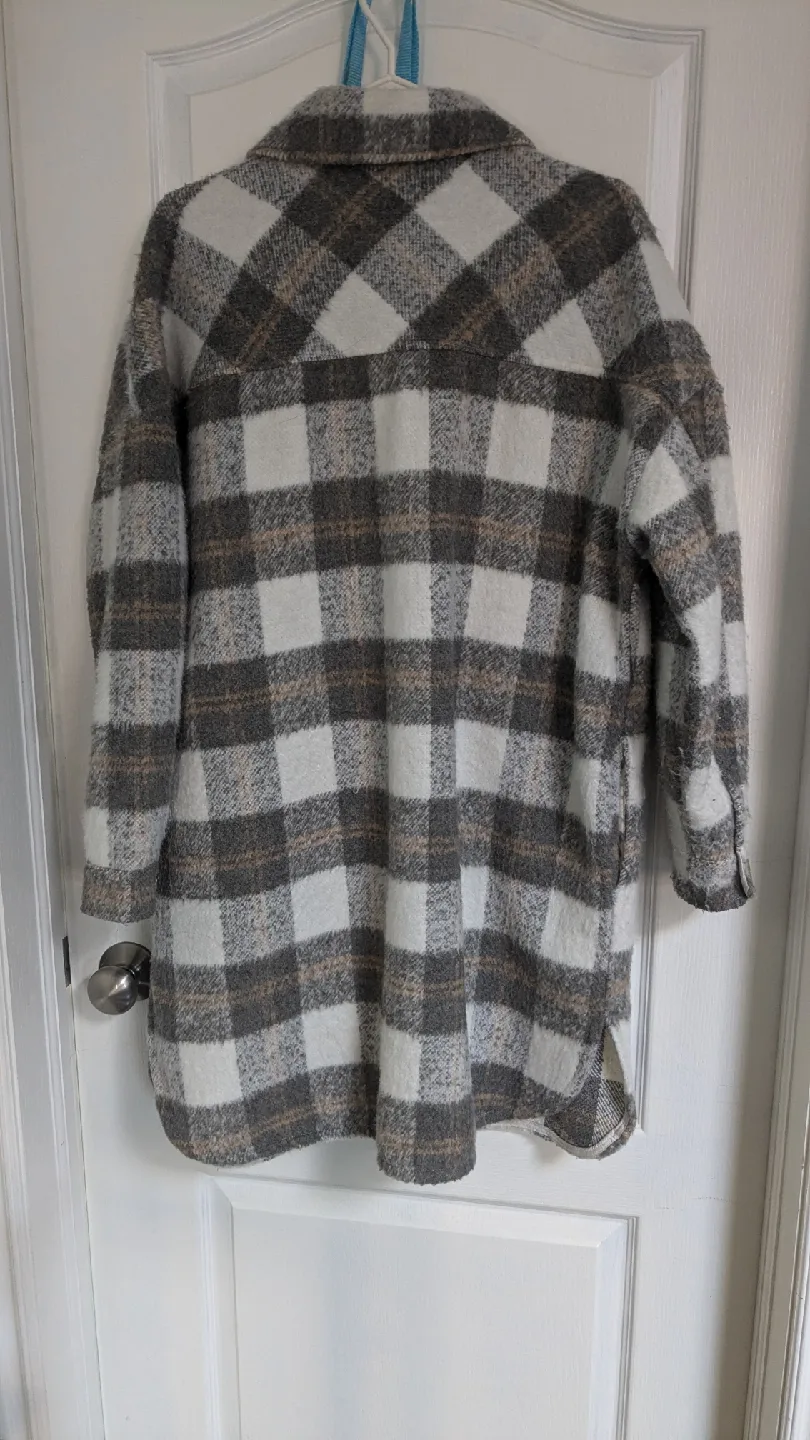 Design Lab Plaid Shacket image indicator(2)