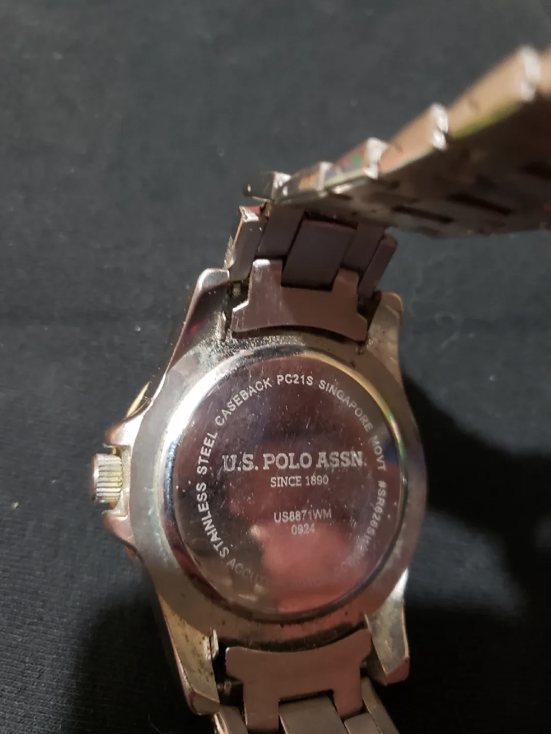 U.S. Polo Assn. Watch - Silver & Gold image indicator(2)