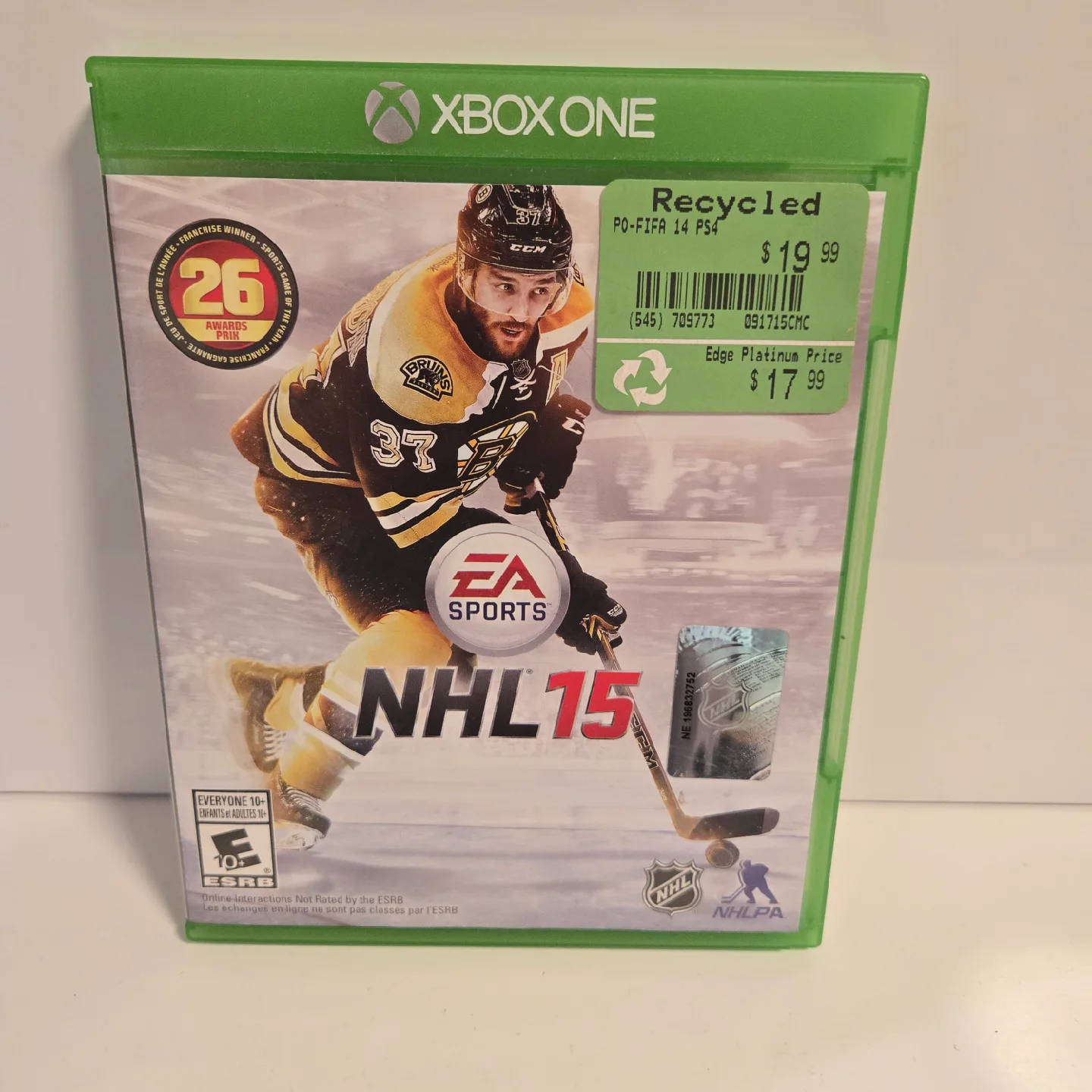 NHL 15 for Xbox One thumbnail