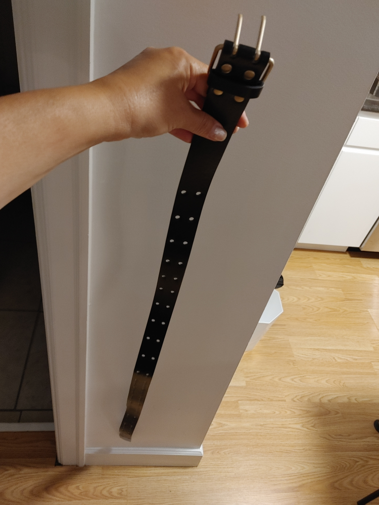 Black Leather Belt - photo 4