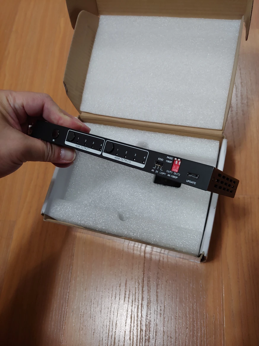 HDMI Matrix 4x2 4K 60Hz 4:4:4 HDR Dolby Vision Dolby Atmos - photo 2