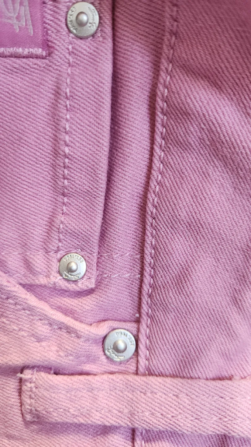 pink denim shorts 🥕 image indicator(4)