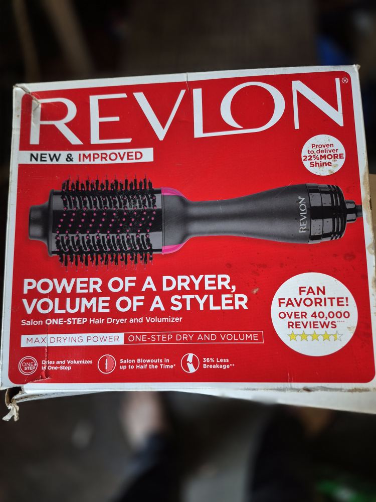 Revlon One-Step Hair Dryer & Volumizer never used
