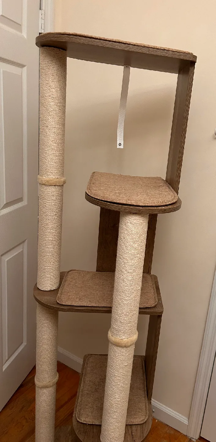 Beveled Modern Cat Tree Tower image indicator(4)