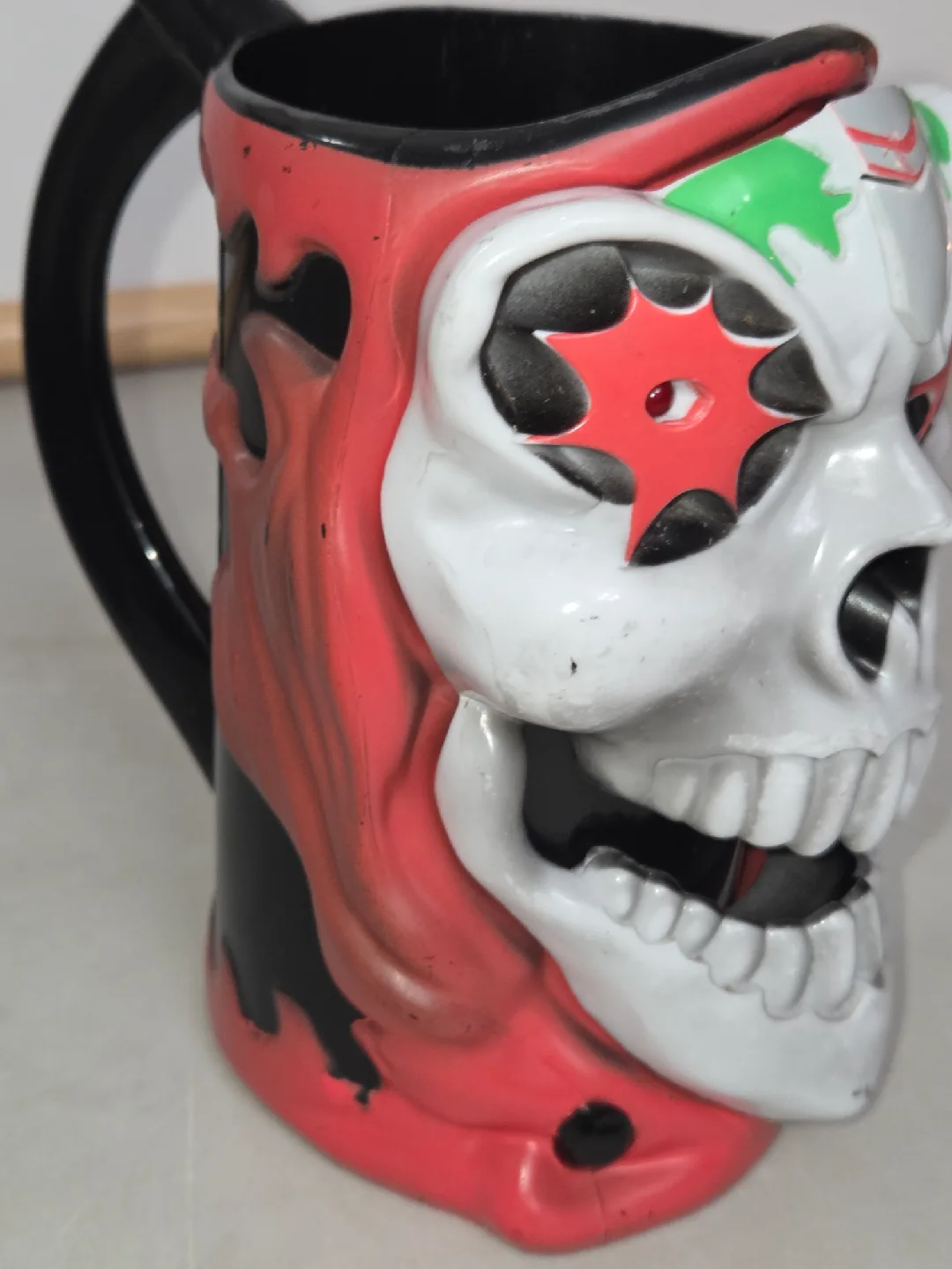 Monster Jam Grave Digger Skull Face Mug 12oz image indicator(5)