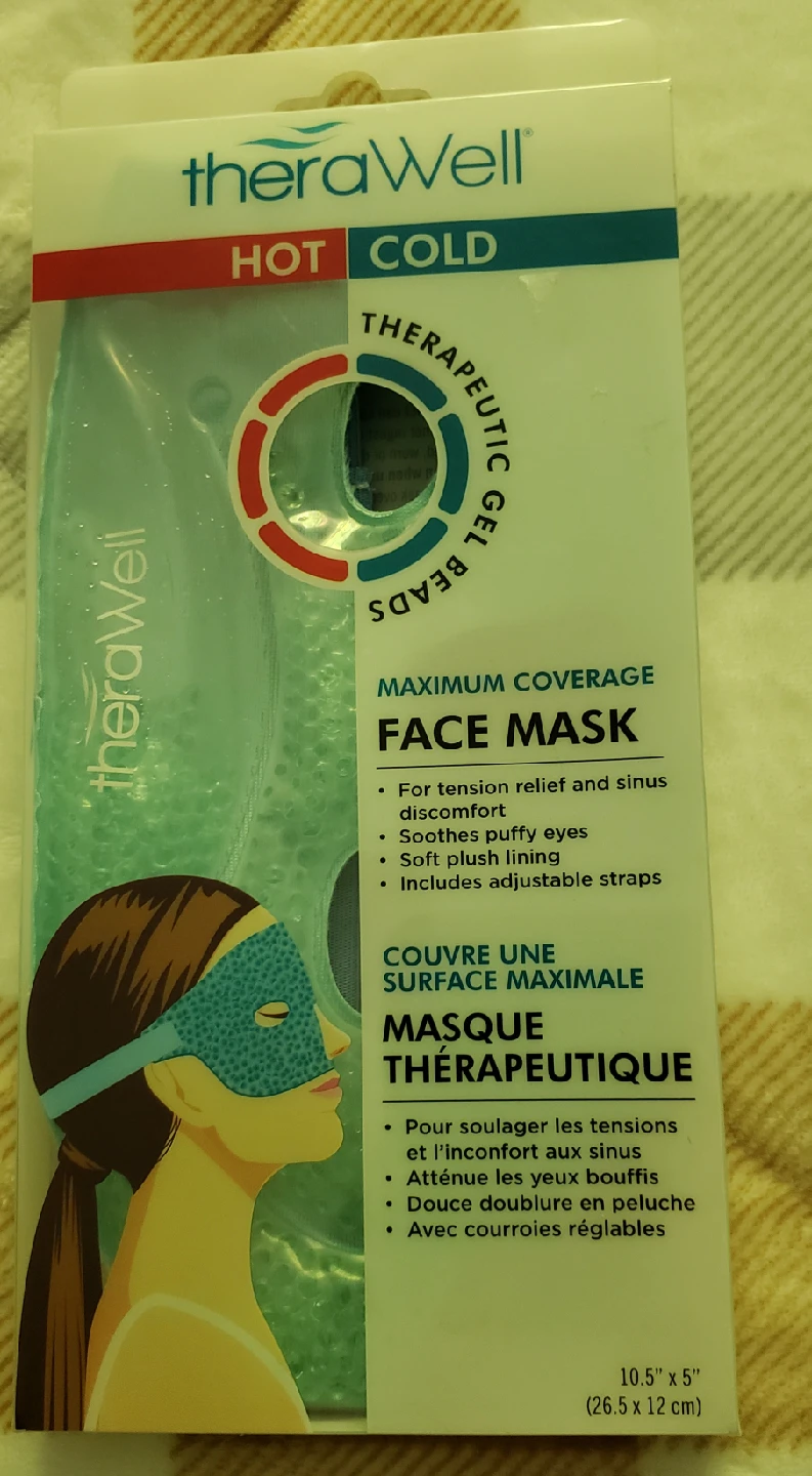 New theraWell Hot or Cold Face Mask