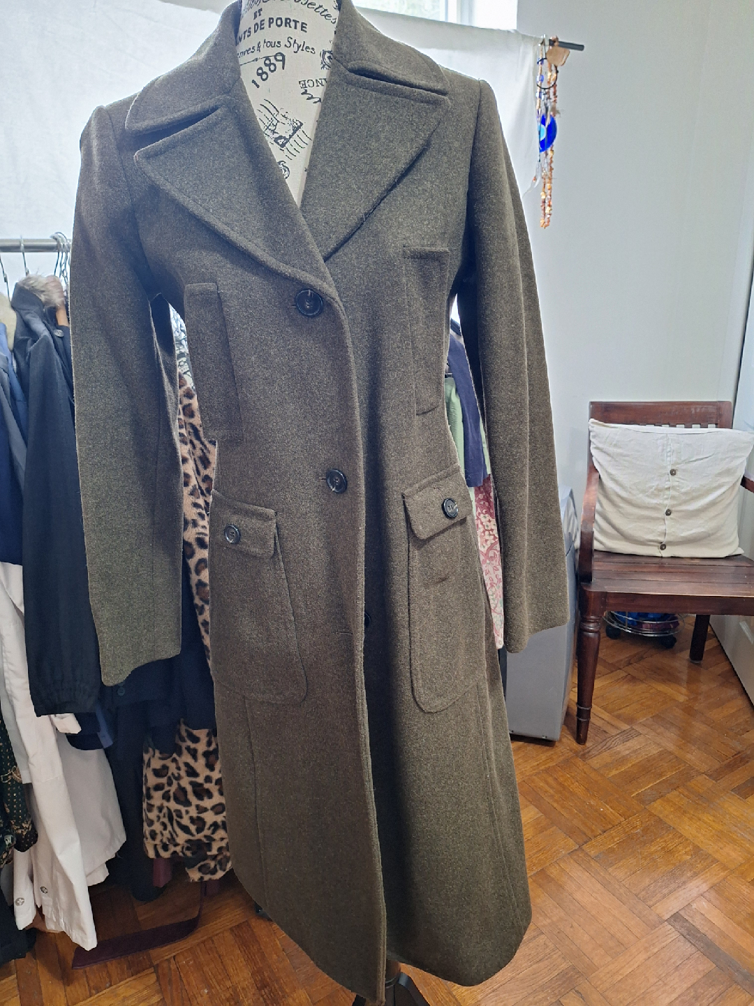 J.Crew Wool Cashmere Coat - Size 0