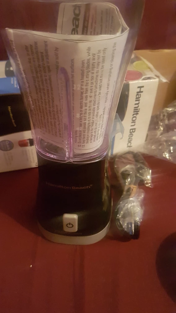 New Hamilton Beach Personal Blender - Model 51109CR - photo 3