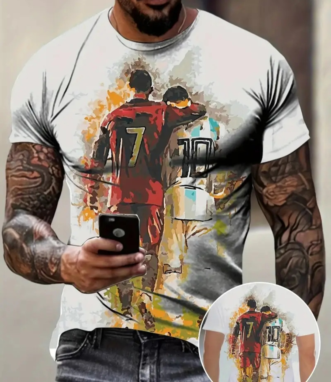 Portugal Soccer T-Shirt - photo 3
