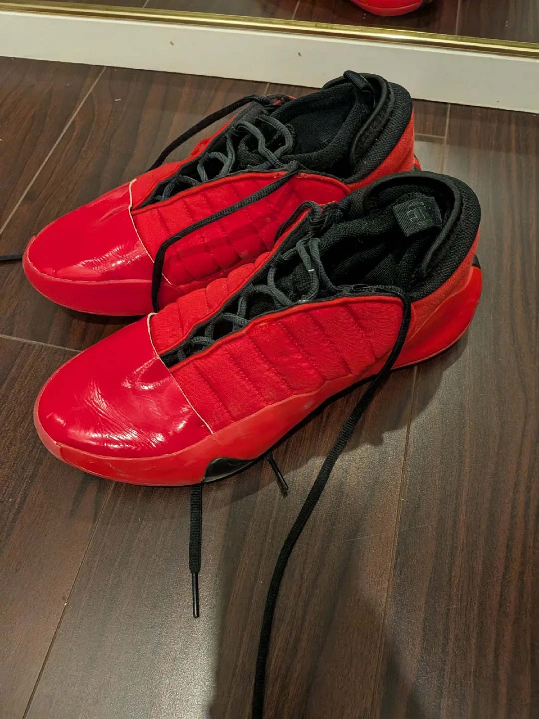Adidas Y-3 Red Shoes Size US 10 image indicator(3)