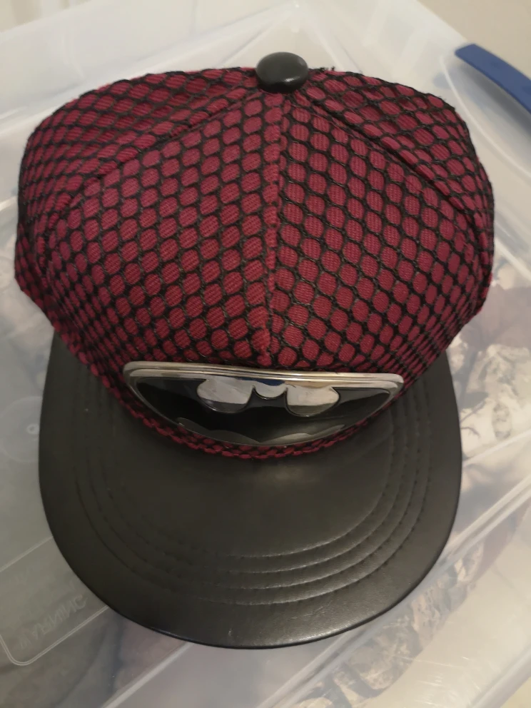 Batman Cap - Maroon & Black - photo 2