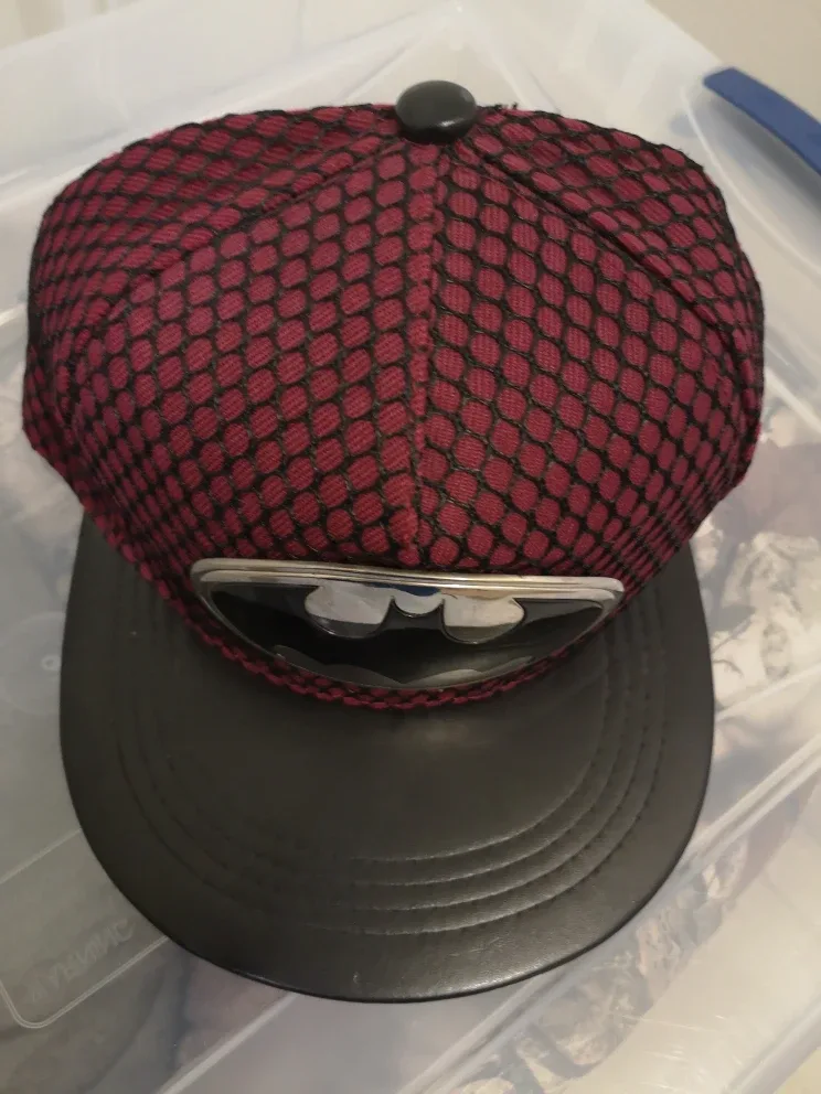 Batman Cap - Maroon & Black image indicator(2)