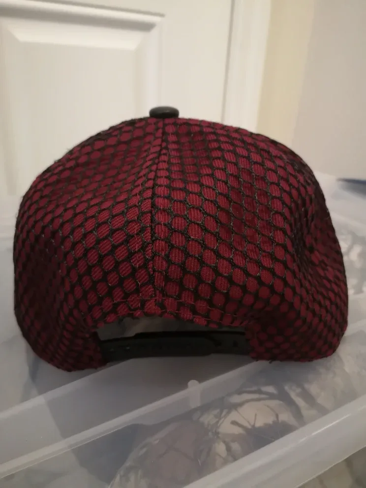 Batman Cap - Maroon & Black image indicator(6)