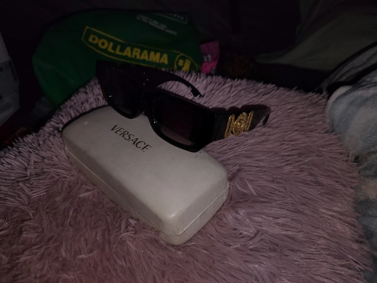 Versace Sunglasses with Case image indicator(2)