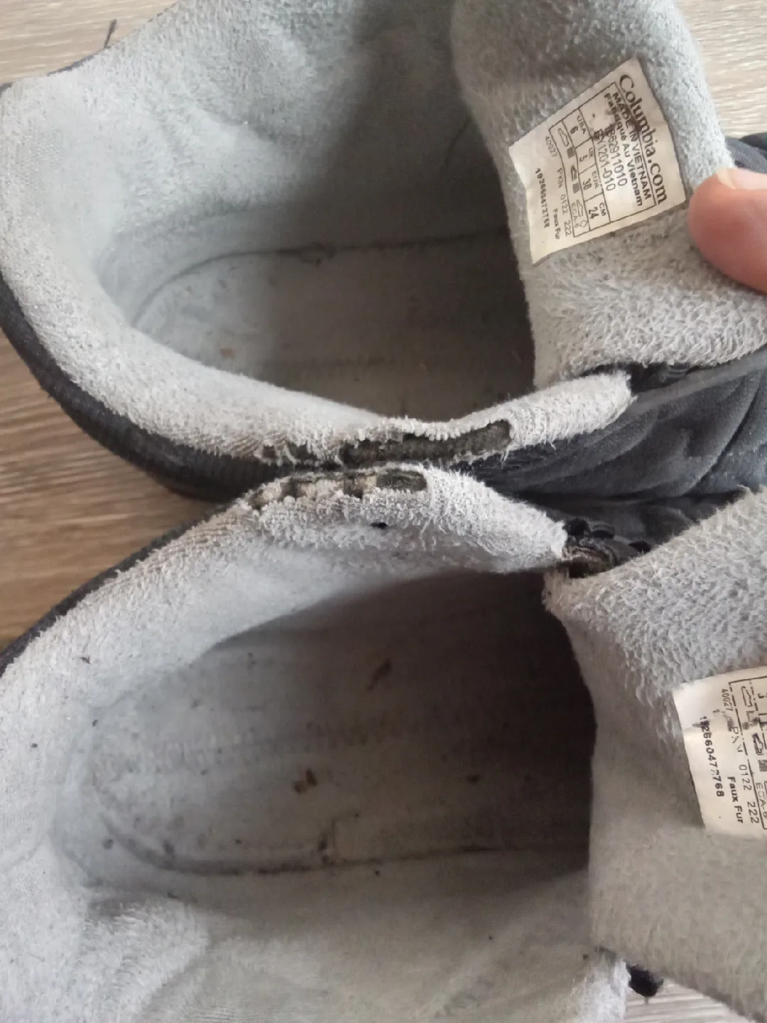 Columbia Youth Size 24cm Fall Boots - Black image indicator(2)