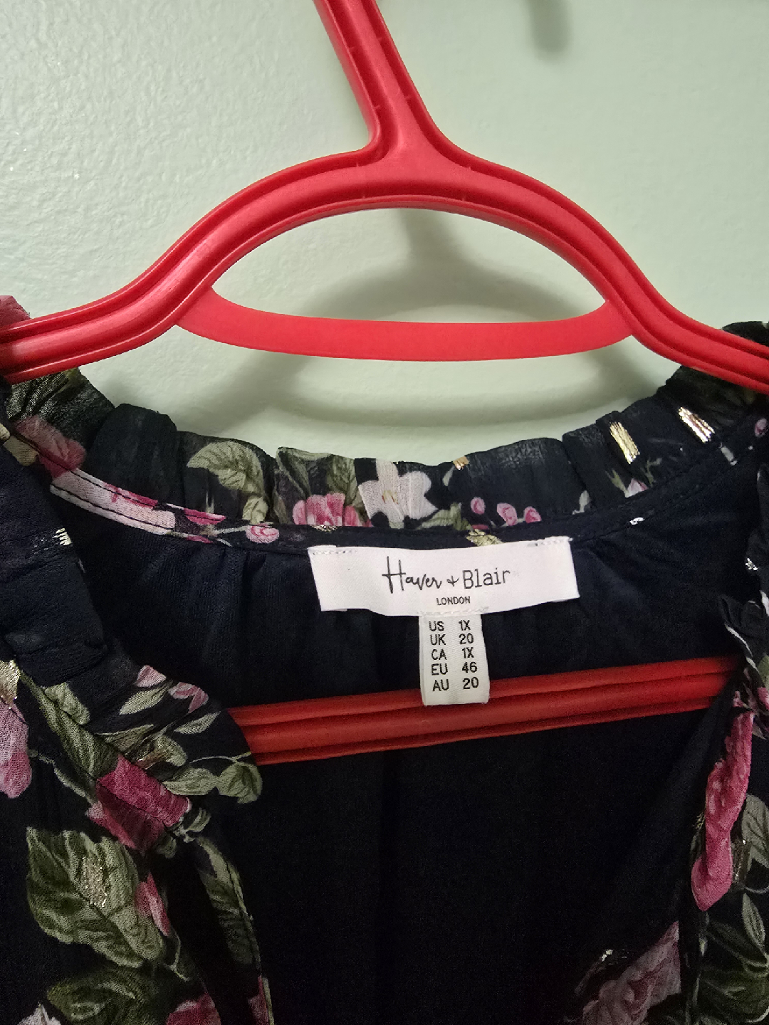 Haven + Blair Floral Dress - Size 1X - photo 2
