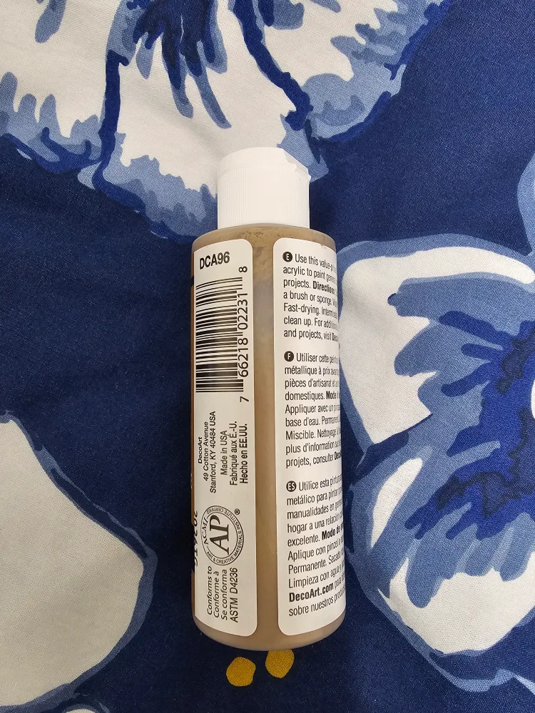 DecoArt Crafter's Acrylic Paint 🎨🖌, Spun Gold 🥕 image indicator(2)