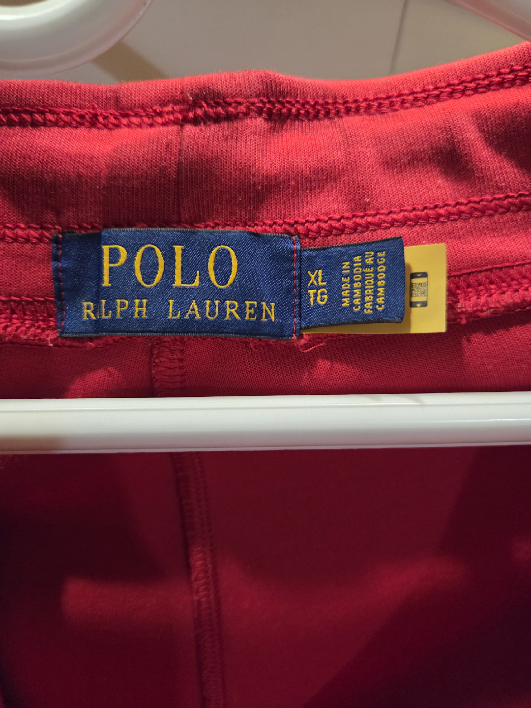 Polo Ralph Lauren Red Joggers XL - photo 4