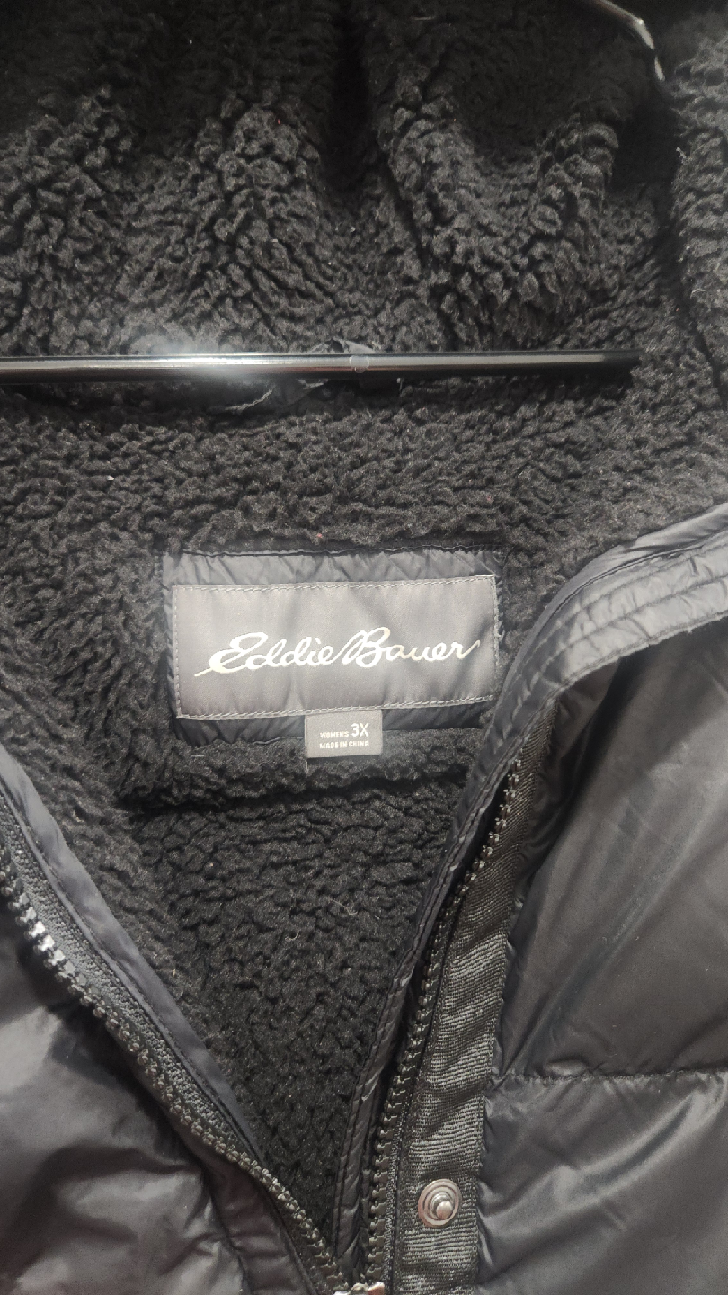 Eddie Bauer Black Puffer Jacket - Size 3X - photo 2