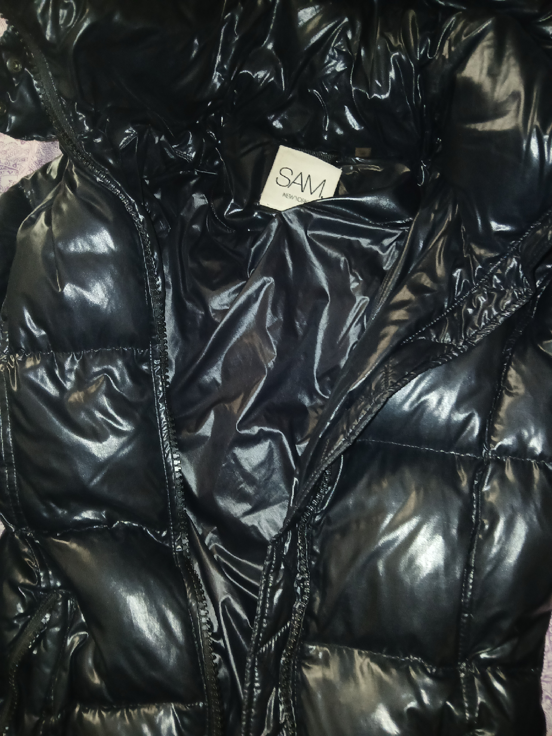 SAM. New York Black Puffer Jacket