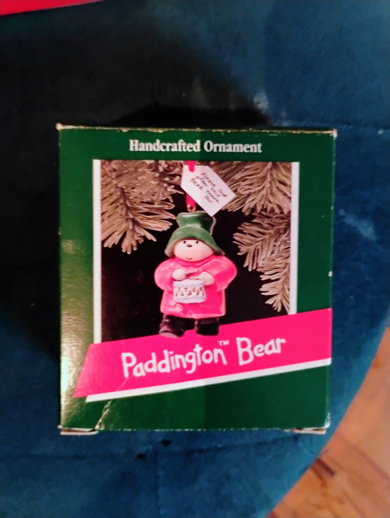 Paddington Bear Handcrafted Ornament