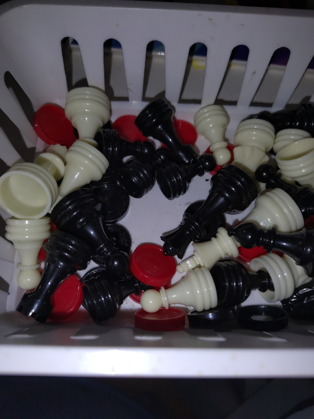 Chess and Checker Pieces