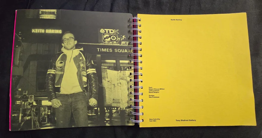 KEITH HARING 1ST ED. TONY SHAFRAZI GALLERY CATALOG image indicator(2)