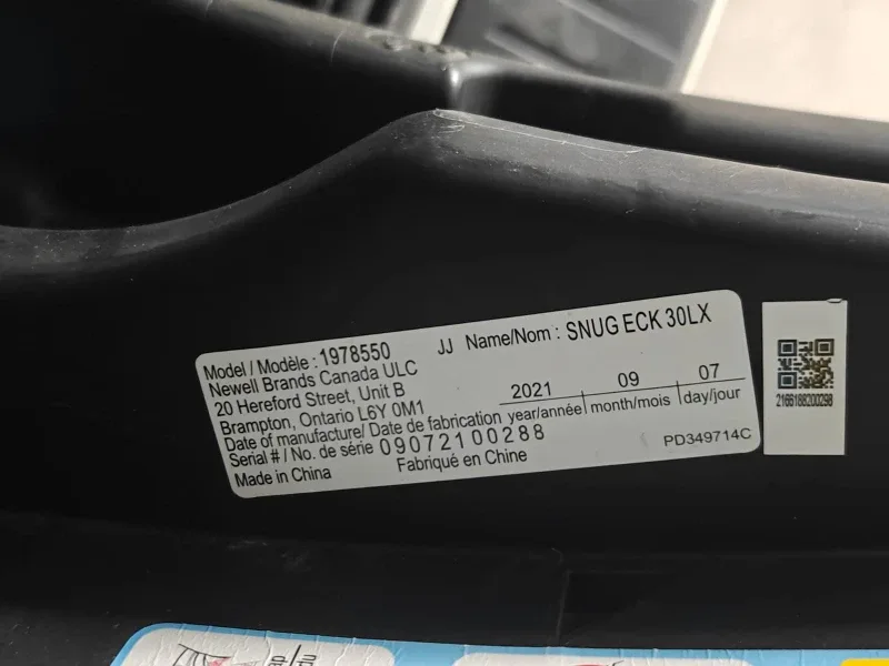 Graco SnugRide SnugLock 30LX Infant Car Seat image indicator(3)