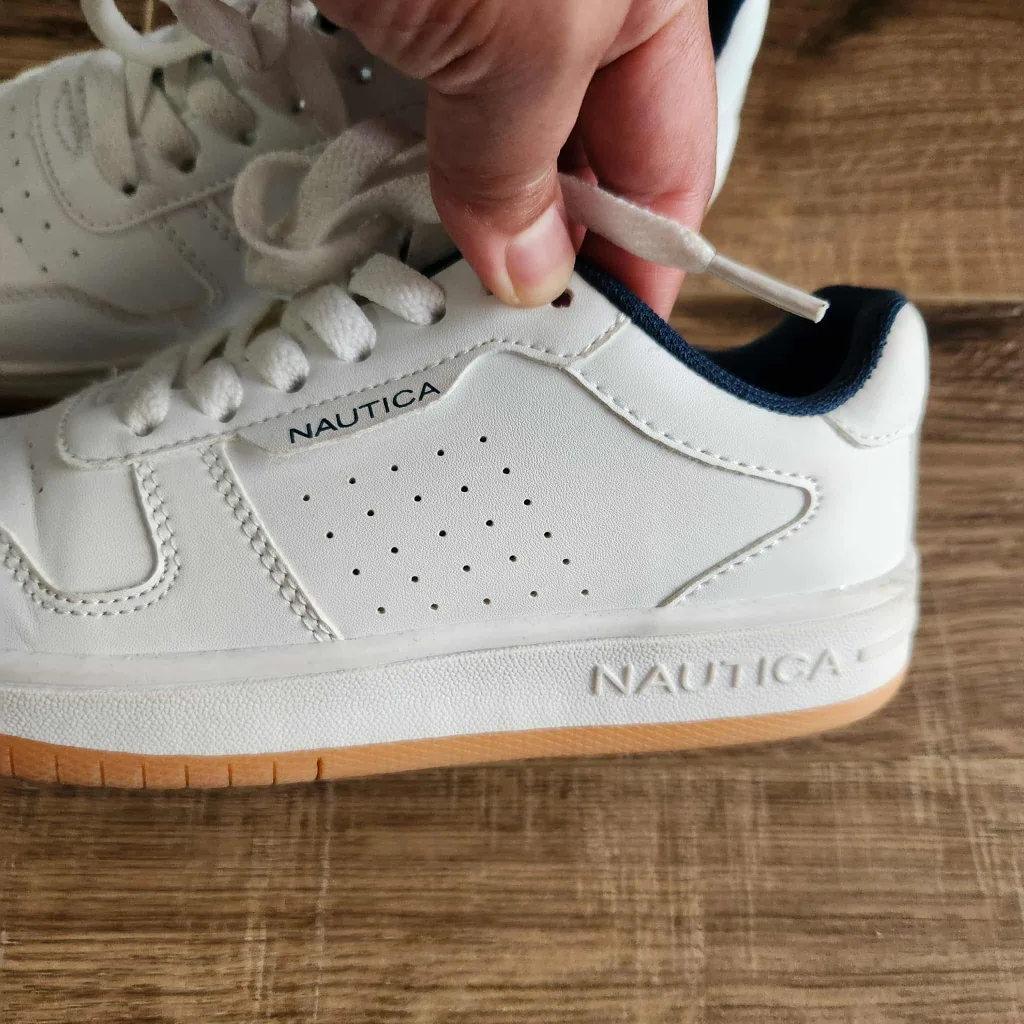 Nautica White Sneakers for KIDS - Size 9 inches image indicator(2)