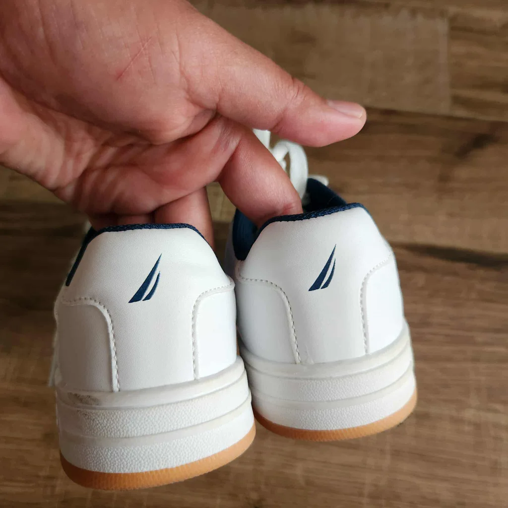 Nautica White Sneakers for KIDS - Size 9 inches image indicator(3)