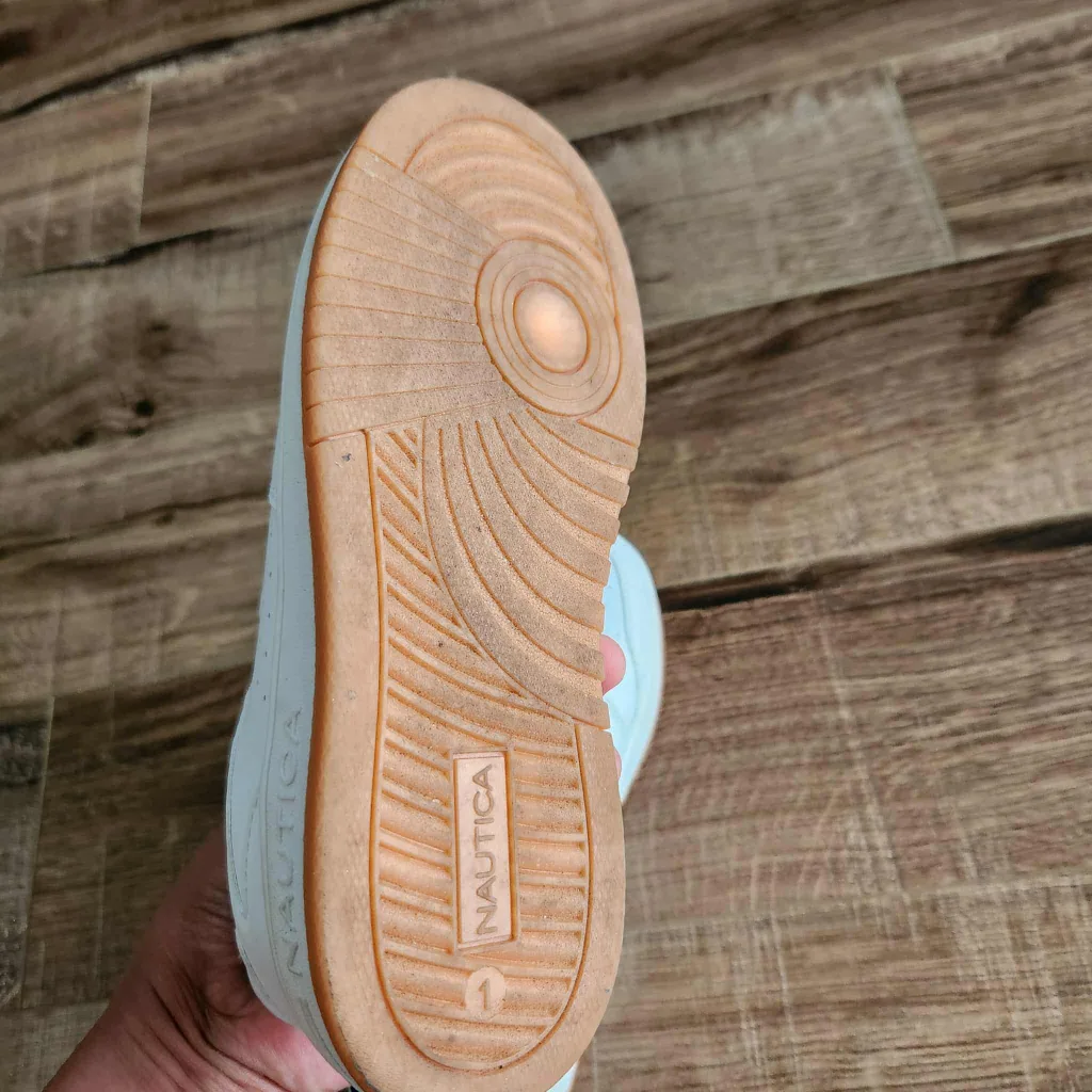 Nautica White Sneakers for KIDS - Size 9 inches image indicator(4)