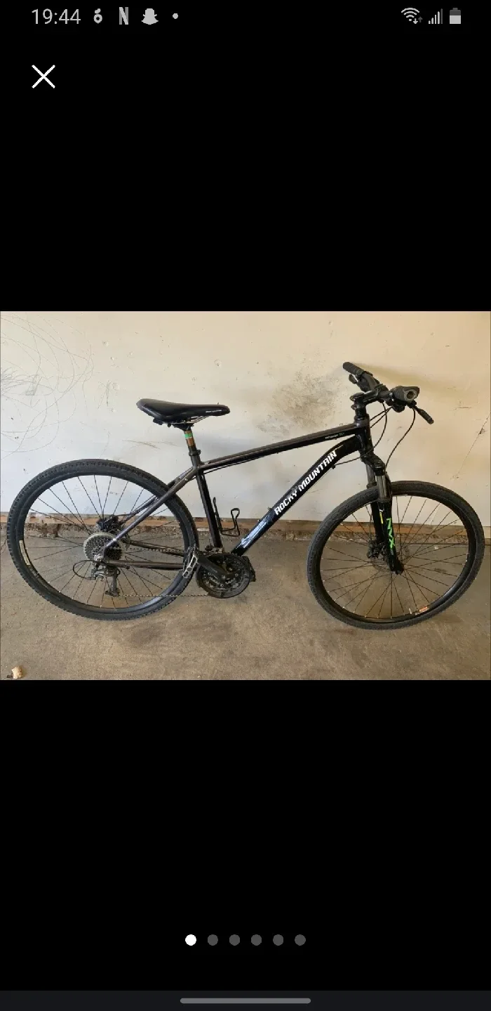 Rocky Mountain Hardtail Mountain Bike