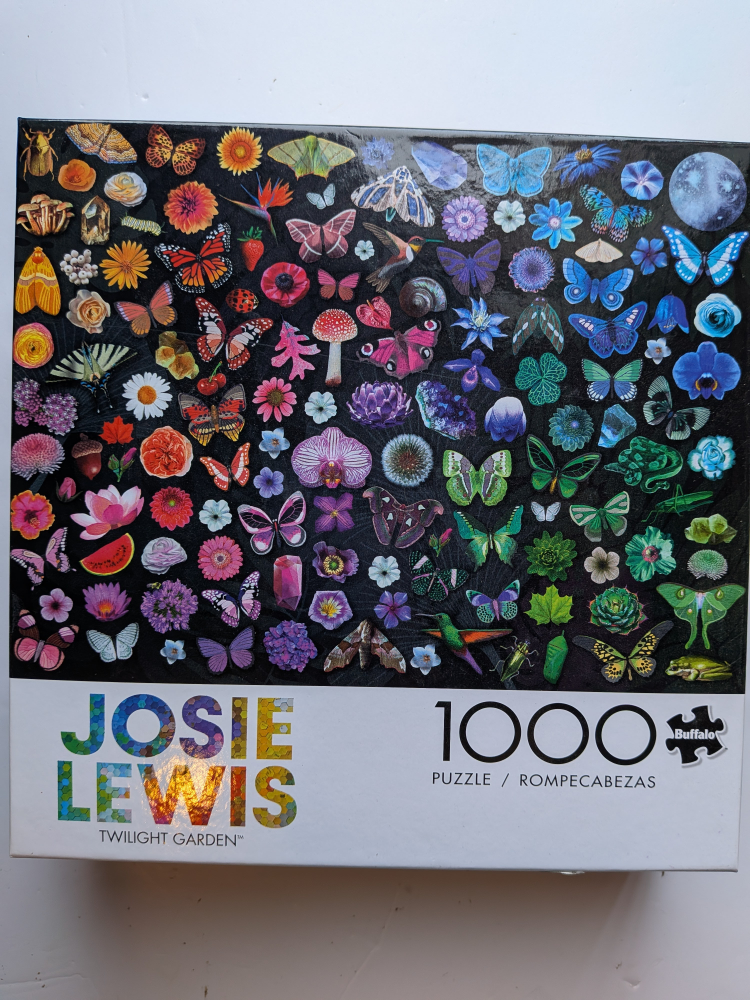 Josie Lewis Twilight Garden 1000 pc Puzzle - Buffalo
