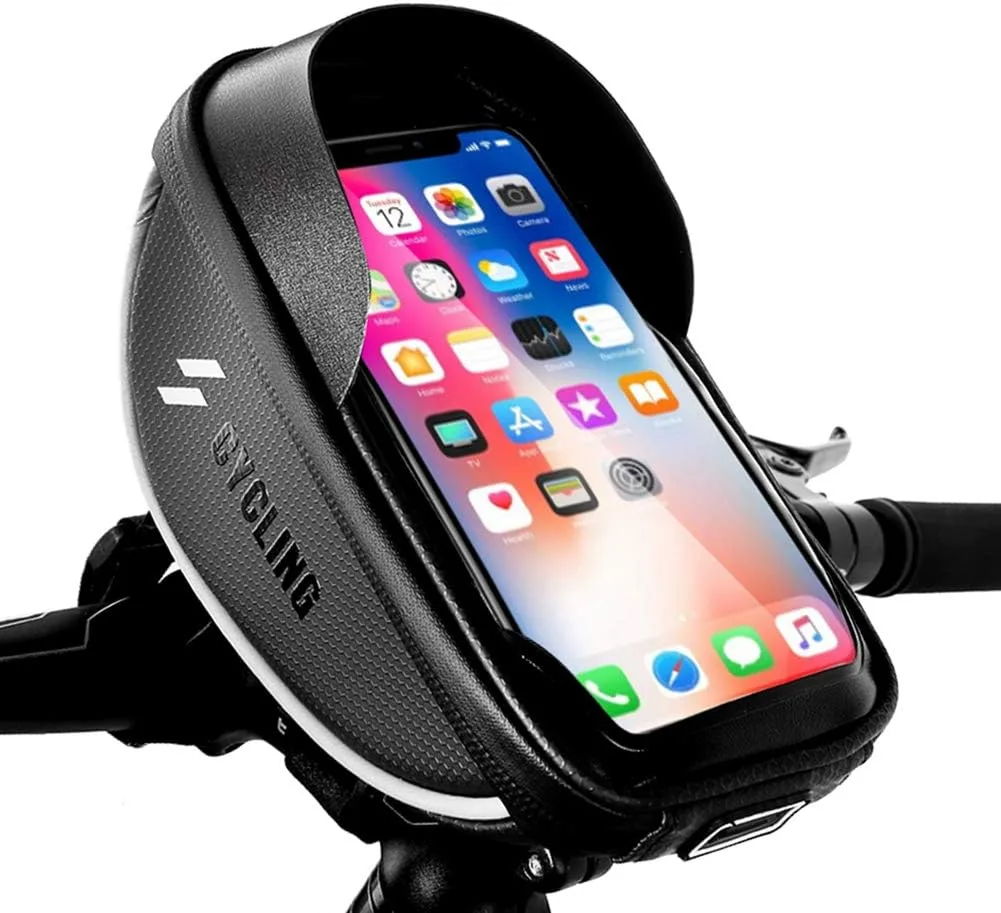 CBRSPORTS Bike Frame Bag Bike Phone Bag Handlebar Bag Phone thumbnail