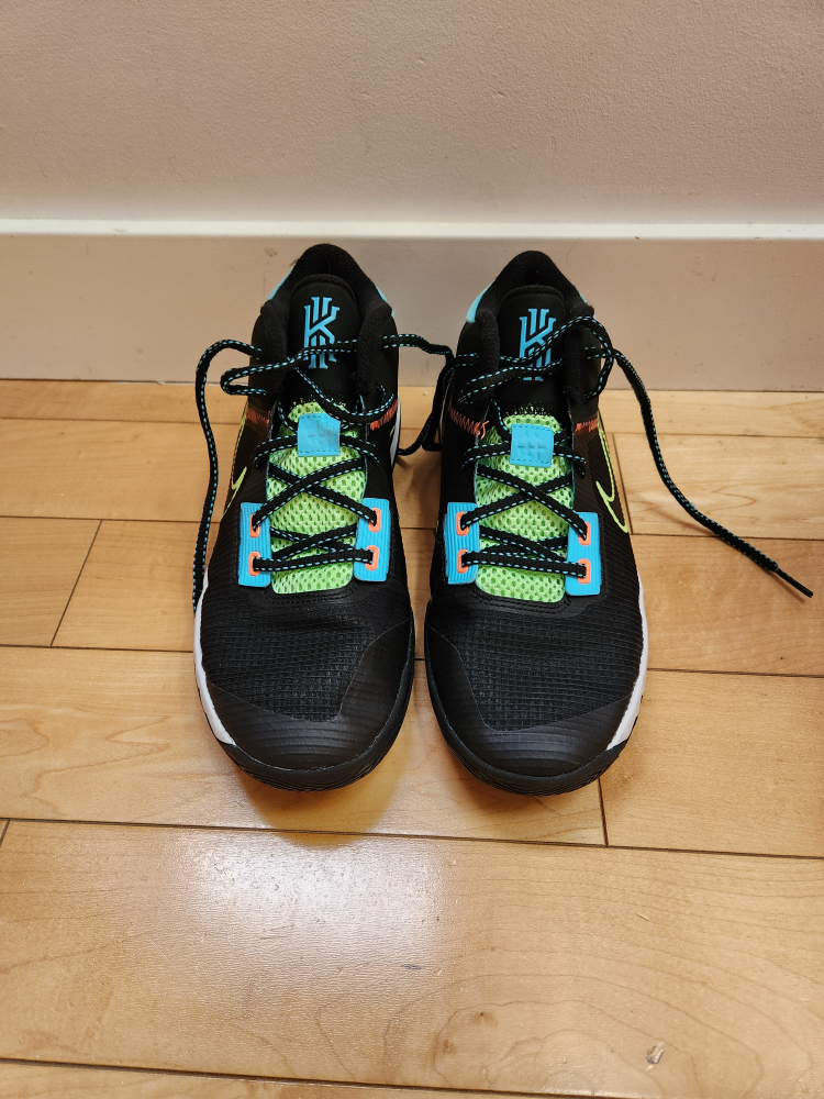 Nike Kyrie Flytrap 4 Shoes Black Lime Glow - Size 6 (Youth) - photo 2