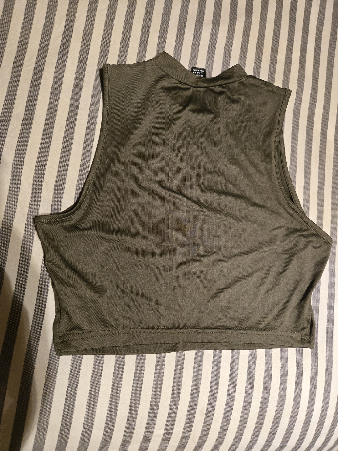 Shein Olive Green Tank Top - Size L