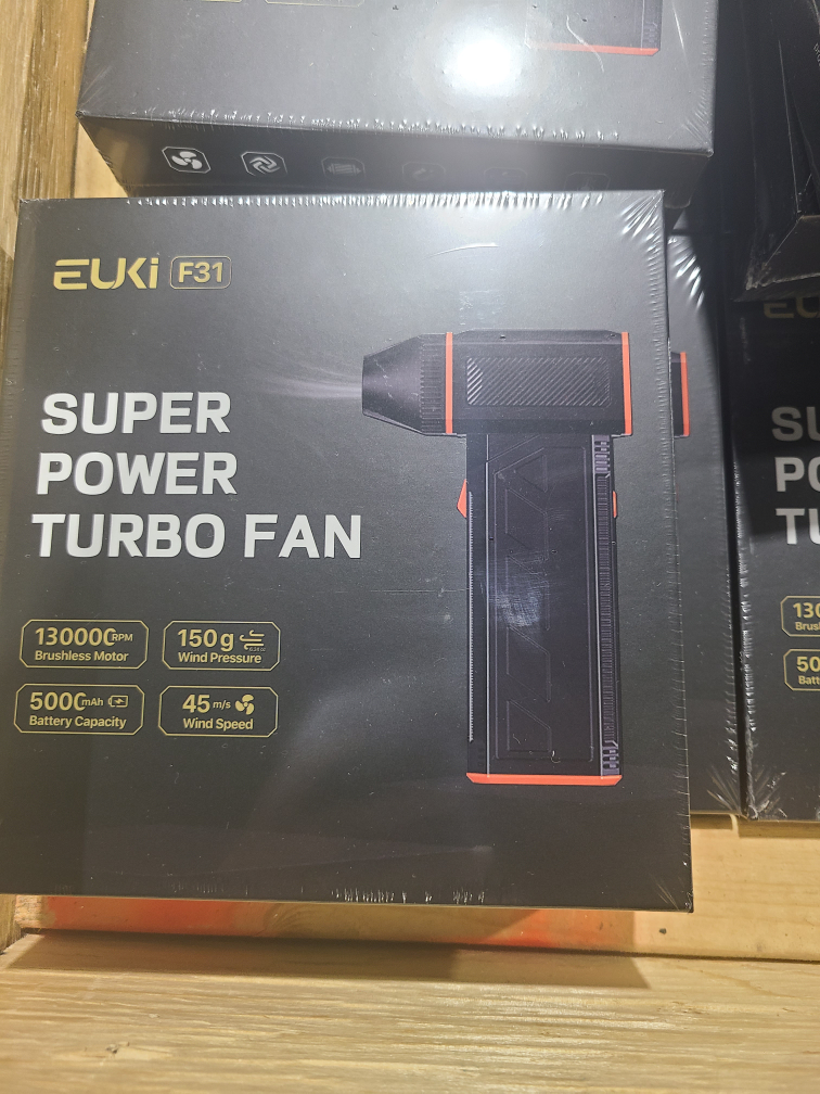 EUKI F31 Super Power Turbo Fan - New in Box!
