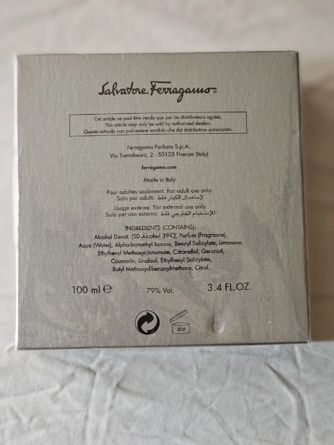 Salvatore Ferragamo Incanto 100ml Eau de Parfum - New - photo 2