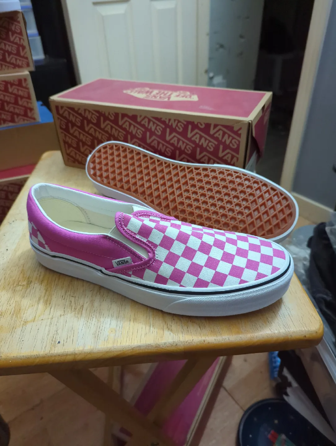 New Vans Seidan Platform S Canvas Black Size 11