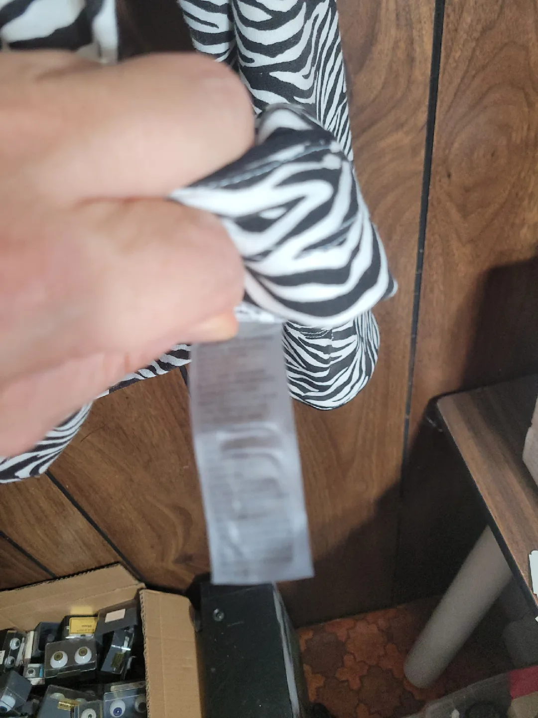 ALIA Zebra Print Jacket - Size Medium image indicator(5)