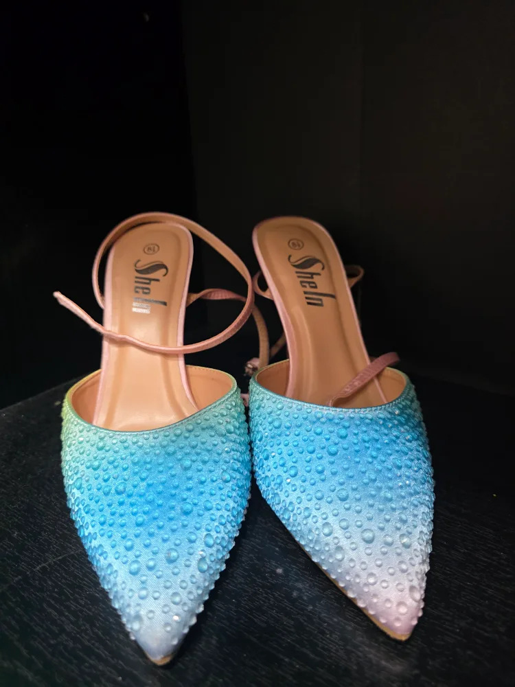 Ombre Rhinestone Heels - Size 8.5 thumbnail