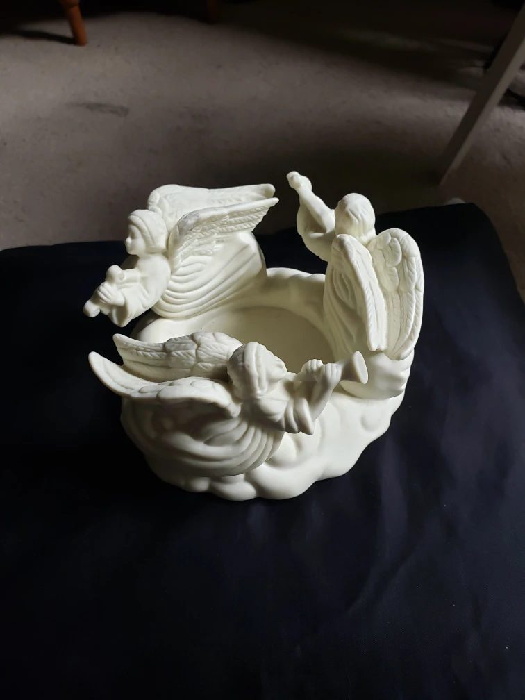Candle and Angel Candle Holder Set - photo 3