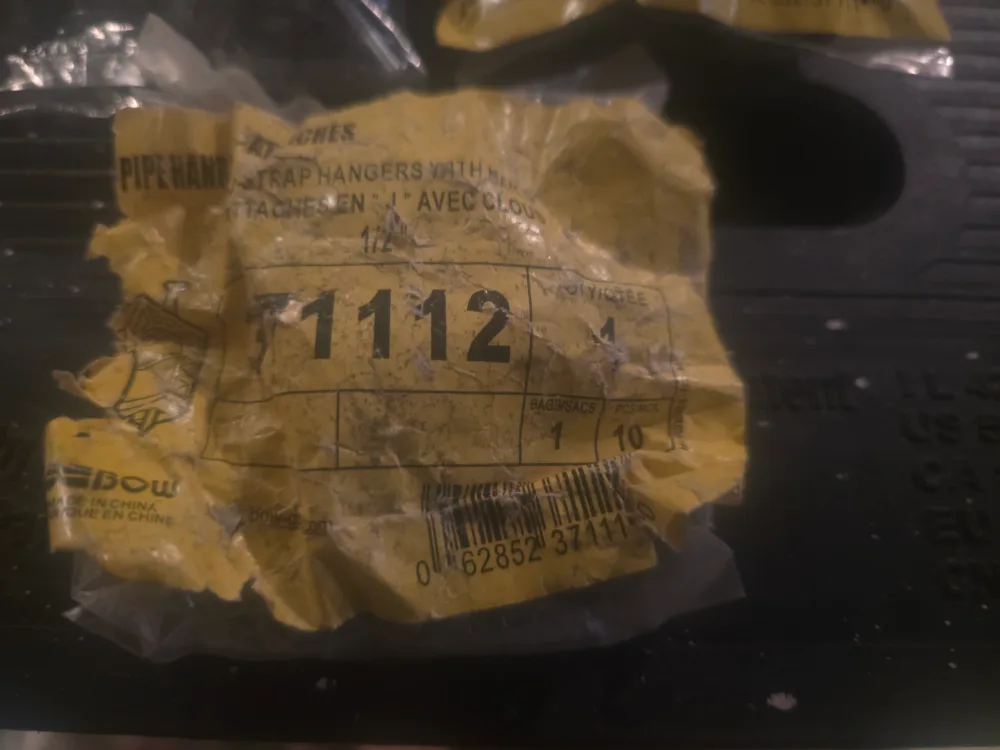 BEBOW Pipe Hangers - J Strap Hangers with Nails image indicator(4)