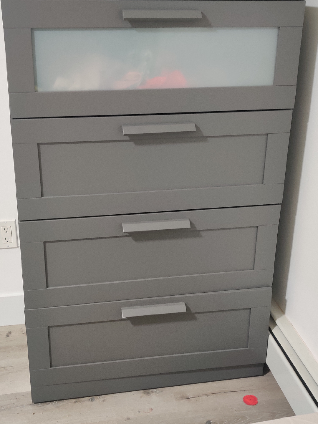 IKEA Hemnes Grey Chest of 4 Drawers