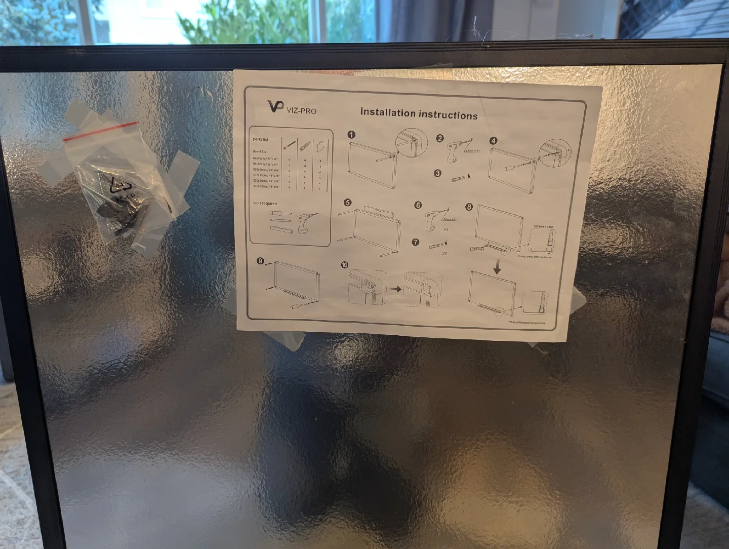 VIZ-PRO Magnetic Whiteboard 24x36 image indicator(2)